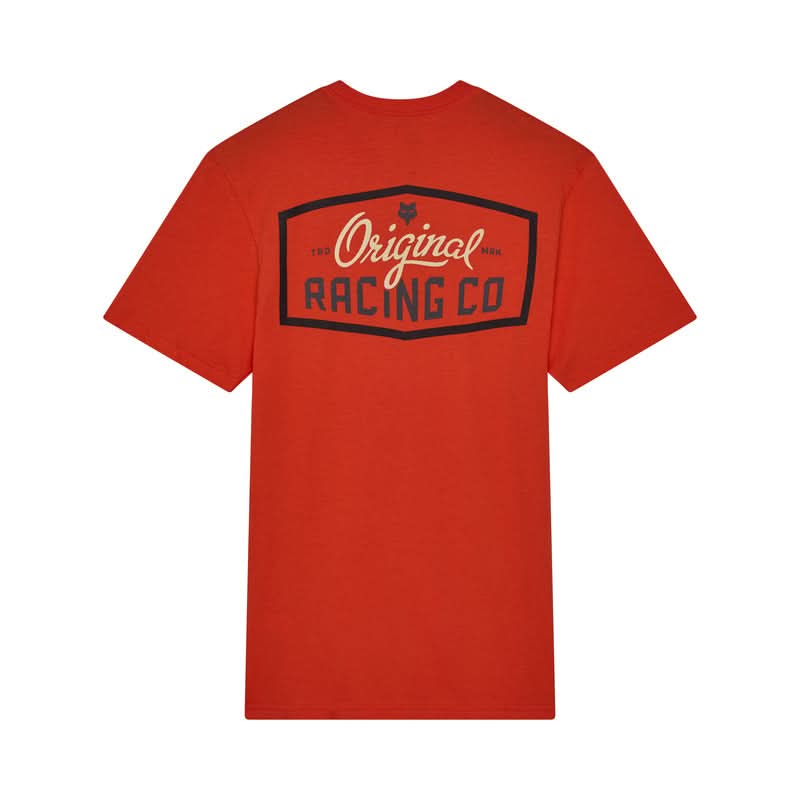 T-SHIRT FOX ORIGINAL SS PREM TEE BLOOD ORANGE