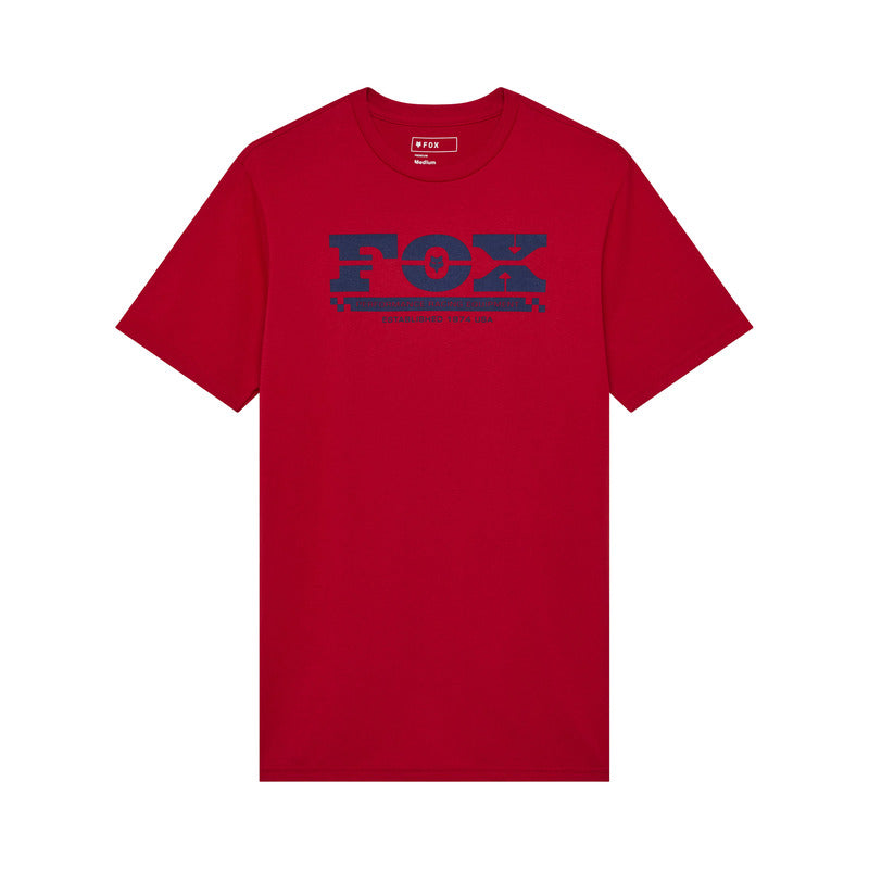 FOX NATIONAL SS PREM TEE CARDINAL T-SHIRT
