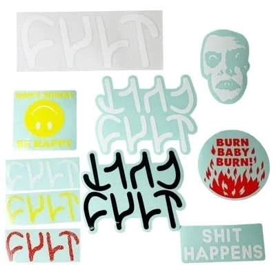 BMX Cult 10 Sticker Pack | Ride Hub
