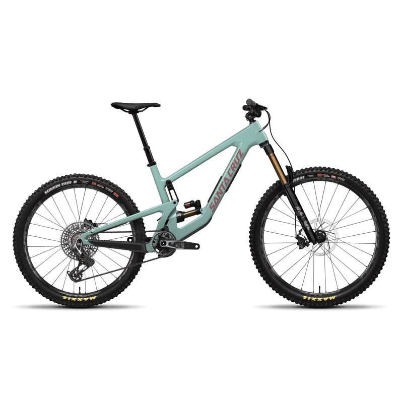 Santa Cruz Nomad 6 Cc Mx 25 X0 Axs Gloss Light Teal L bike