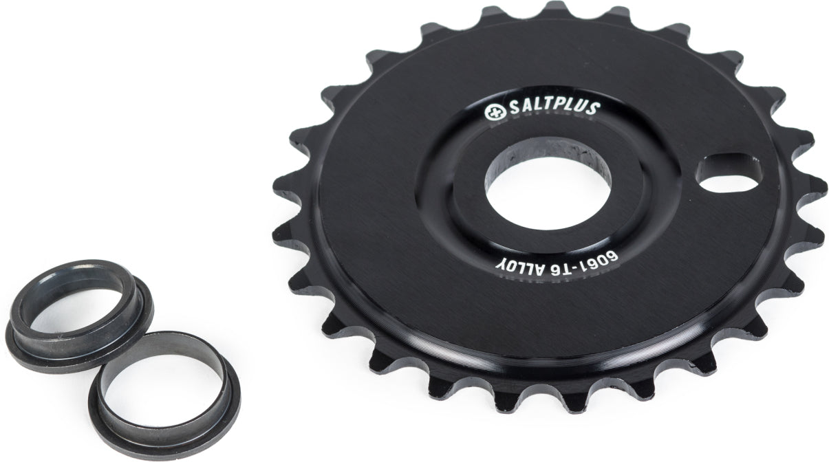 SaltPlus Solidus 25T Black BMX Sprocket | Ride Hub