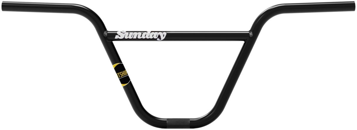 Sunday Nightshift BMX Handlebar 9.625" Black | Ride Hub