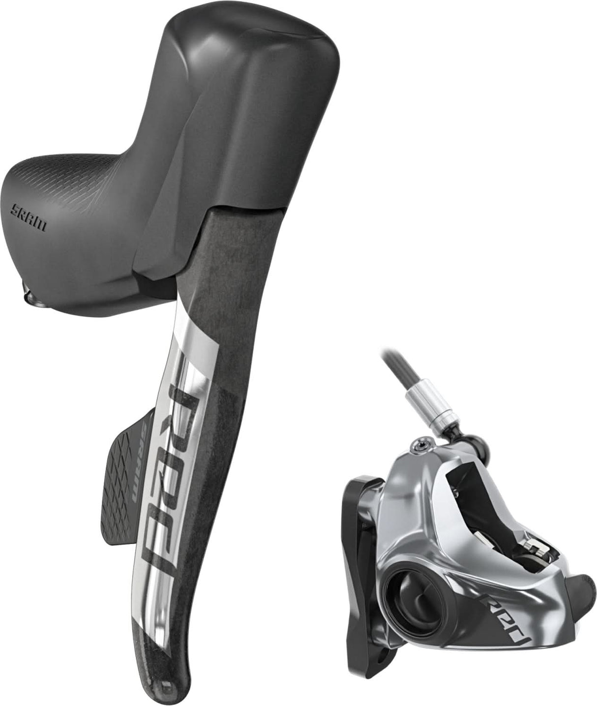 Kit RED eTap AXS 2-fach, ohne Kurbel, hydr., 6-Bolt, POST inkl. 160mm DISC, 2-Piece, Post Mount
