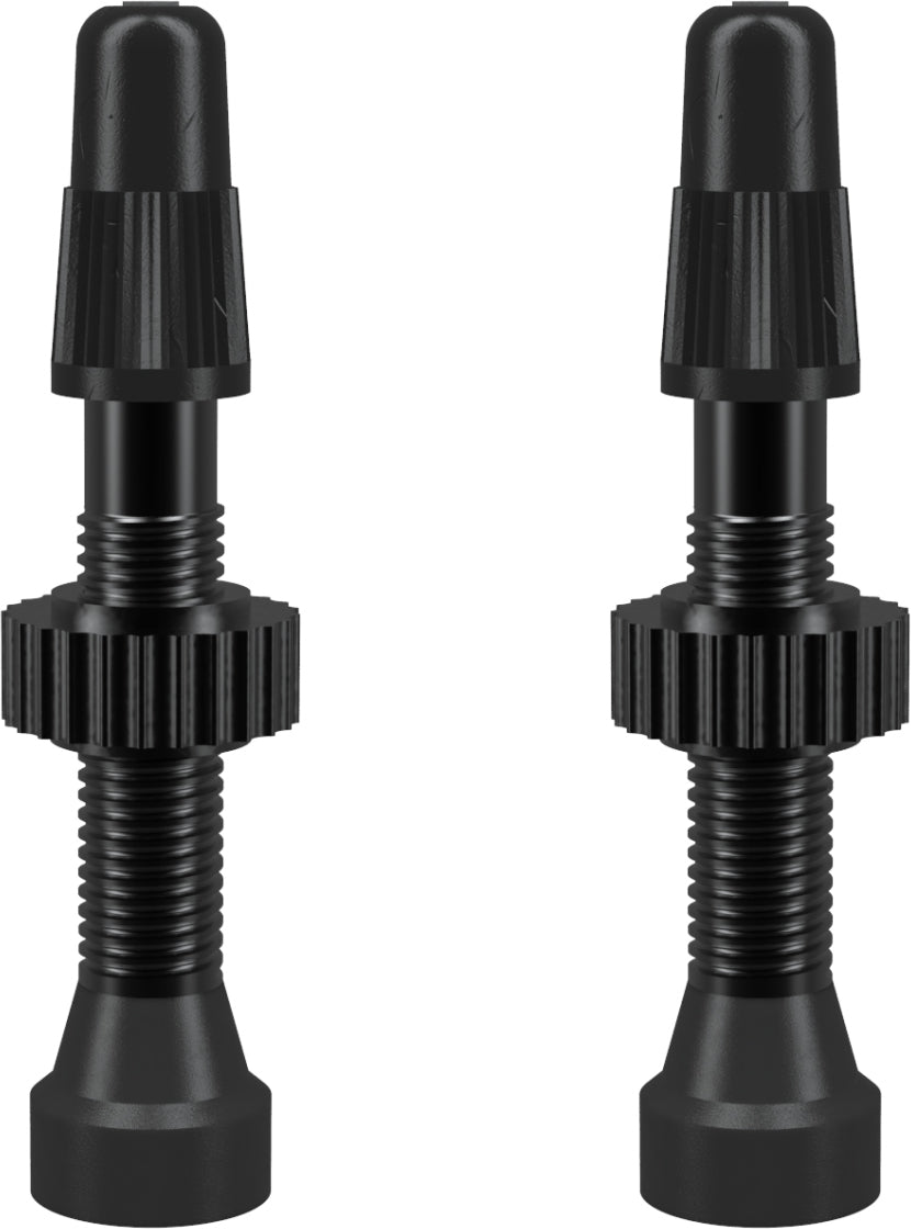TCS AL Black Presta Valve 34mm 2pcs