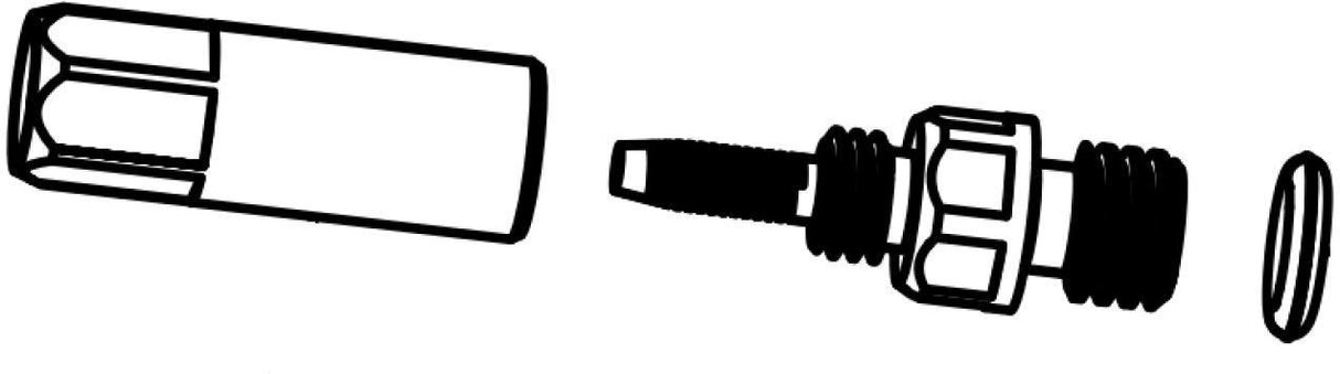 RockShox Hydraulic Hose End Kit – Reverb (10 pcs) | RideHub