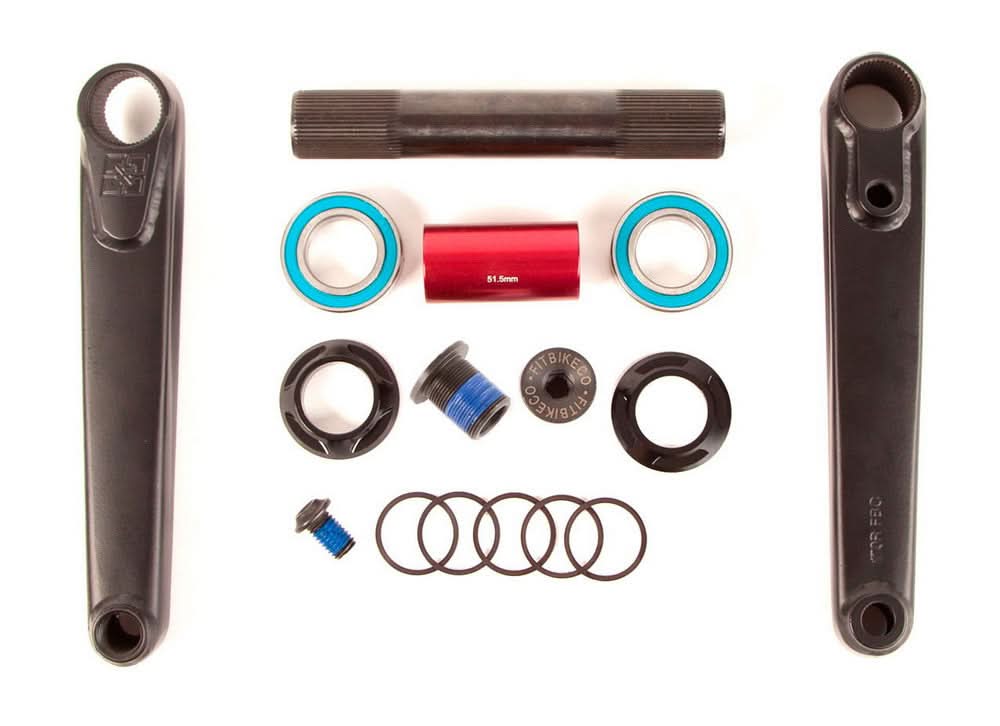 Korby BMX Fit Bike Co. Blunt Crankset | RideHub