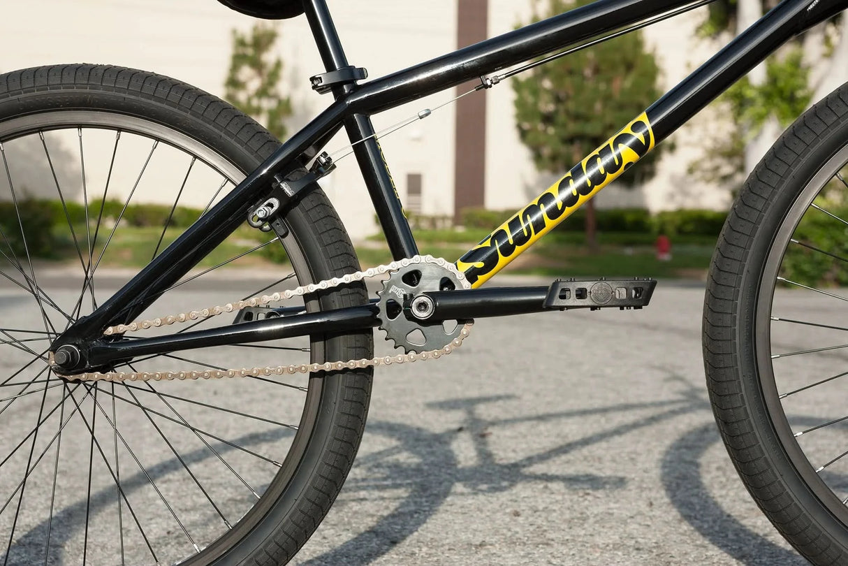 Sunday Model-C 24" Gloss Black BMX bike | Ride Hub