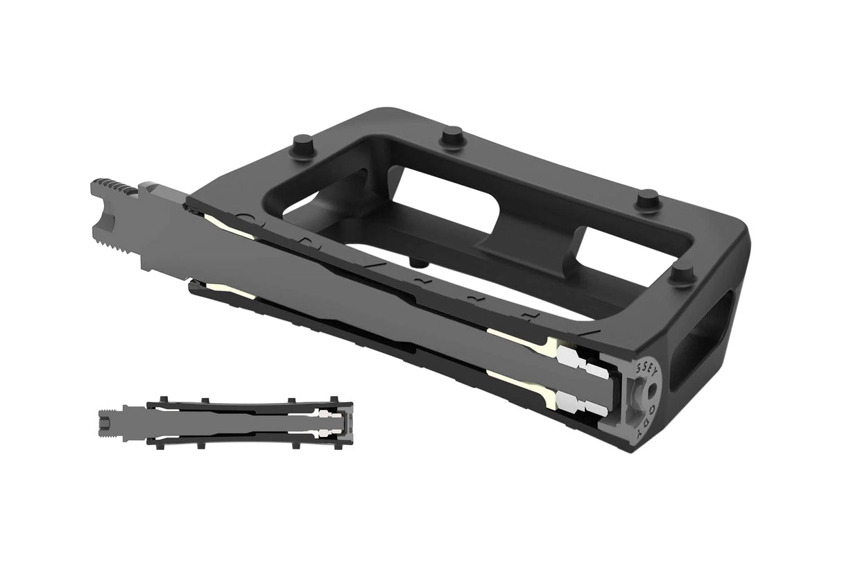 Odyssey Grandstand V2 Alloy 9/16" BMX Pedals | Ride Hub