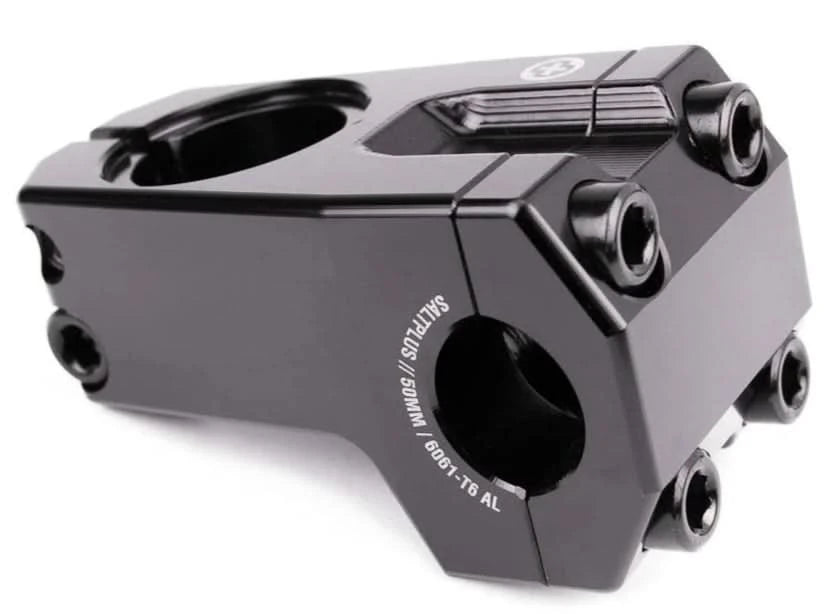 SaltPlus Field Frontload BMX Stem 50mm Black | RideHub