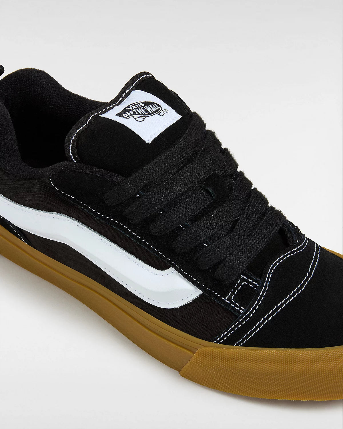 Vans Knu Skool Black/Gum shoes | RideHub