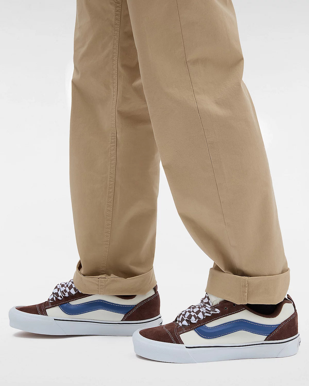 Vans Knu Skool Brown/Blue Shoes | RideHub