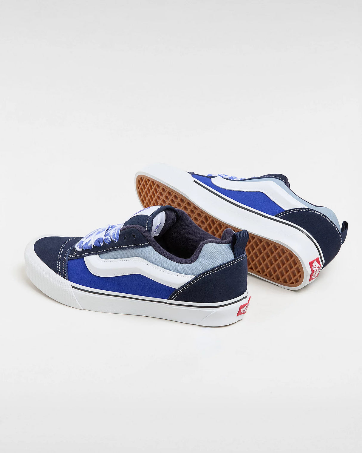 Vans Knu Skool Blue/Black shoes | RideHub