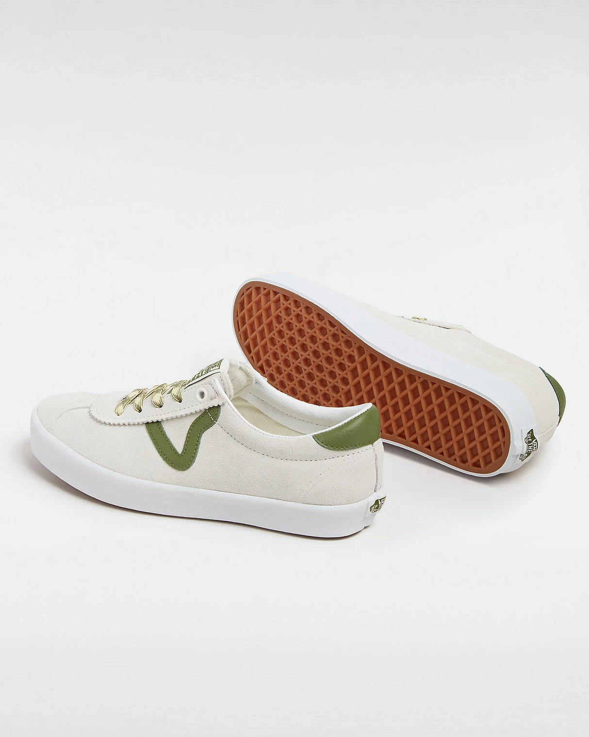 Vans Sport Low Beige/Green shoes | RideHub