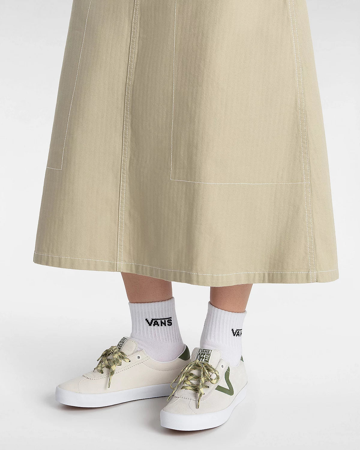 Vans Sport Low Beige/Green shoes | RideHub