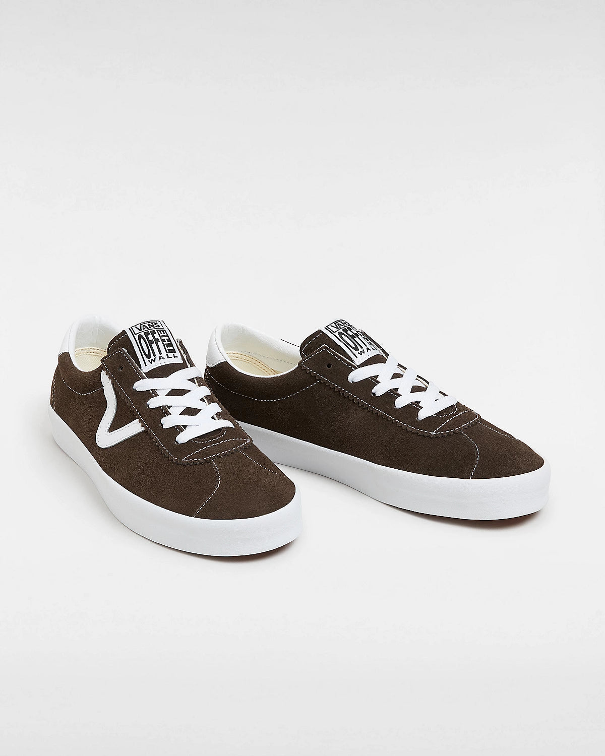 Vans Sport Low Dark Brown/White shoes | RideHub