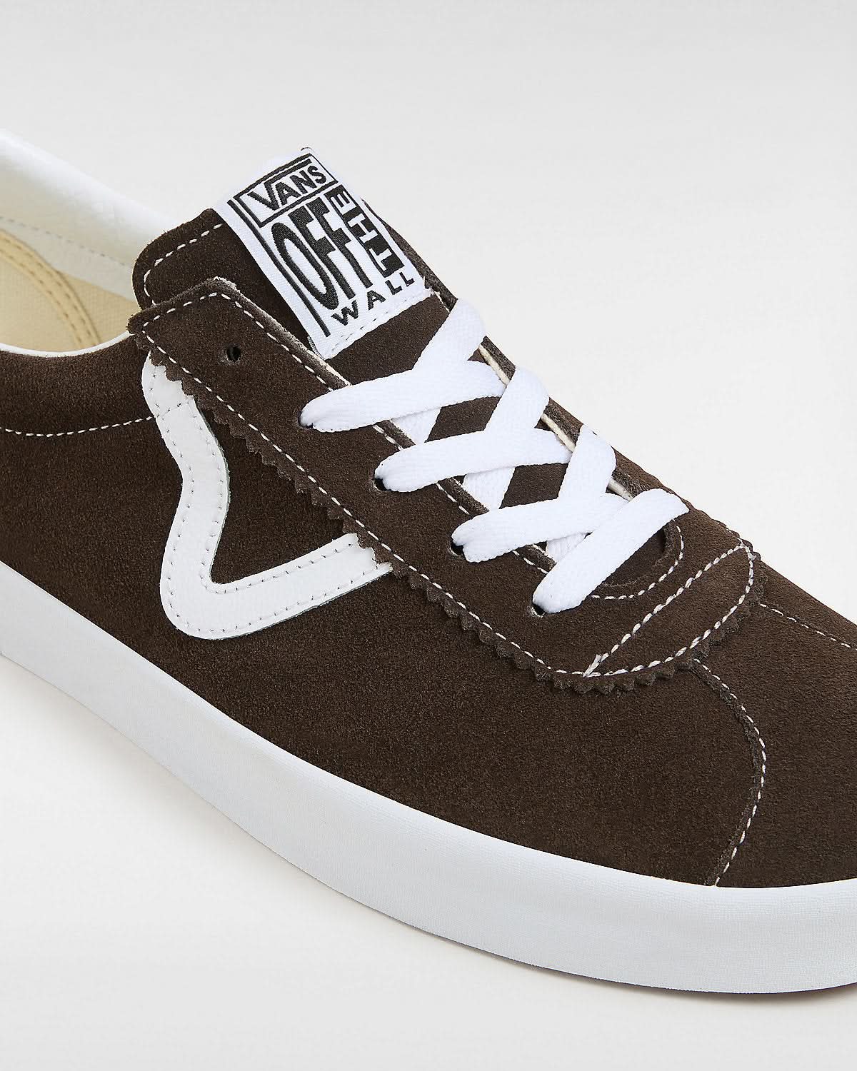 Vans Sport Low Dark Brown/White shoes | RideHub