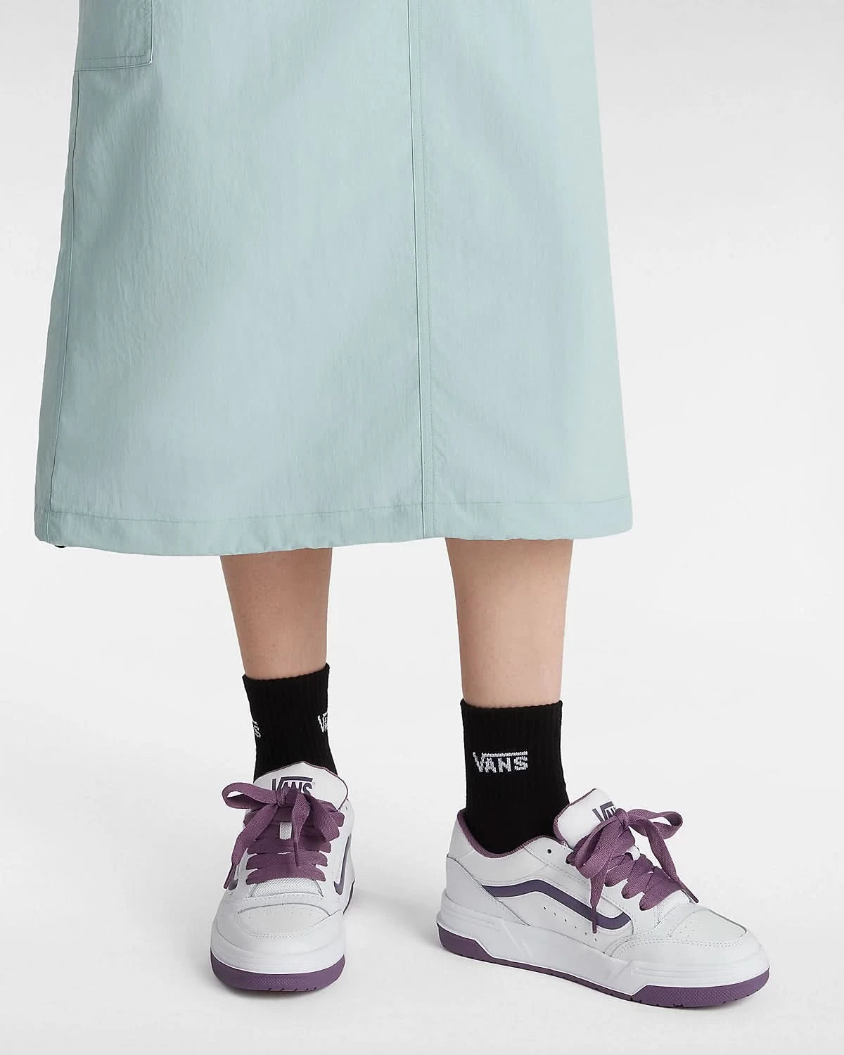 Vans Hylane White/Purple Shoes | RideHub