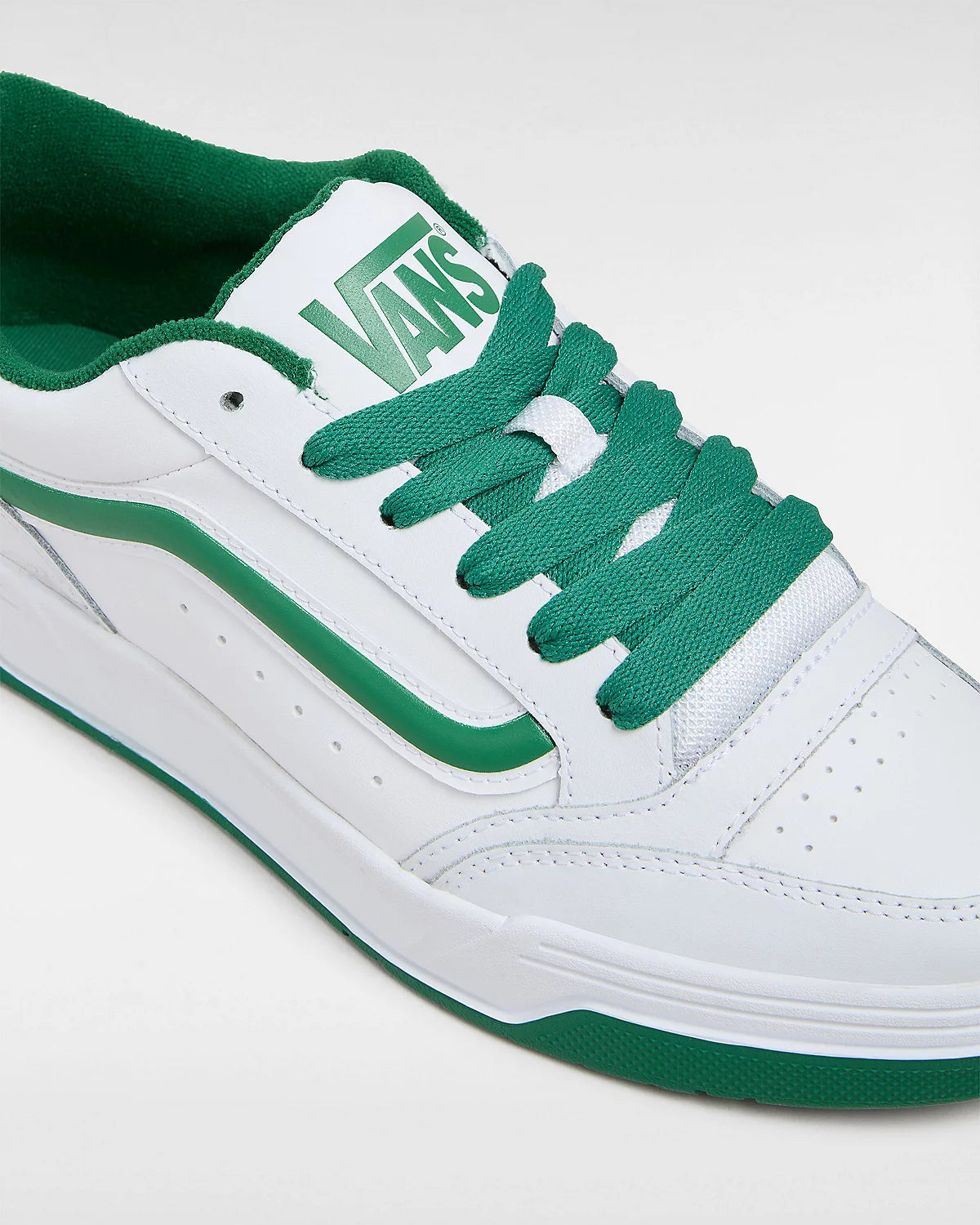 Vans Hylane White/Green Shoes | RideHub