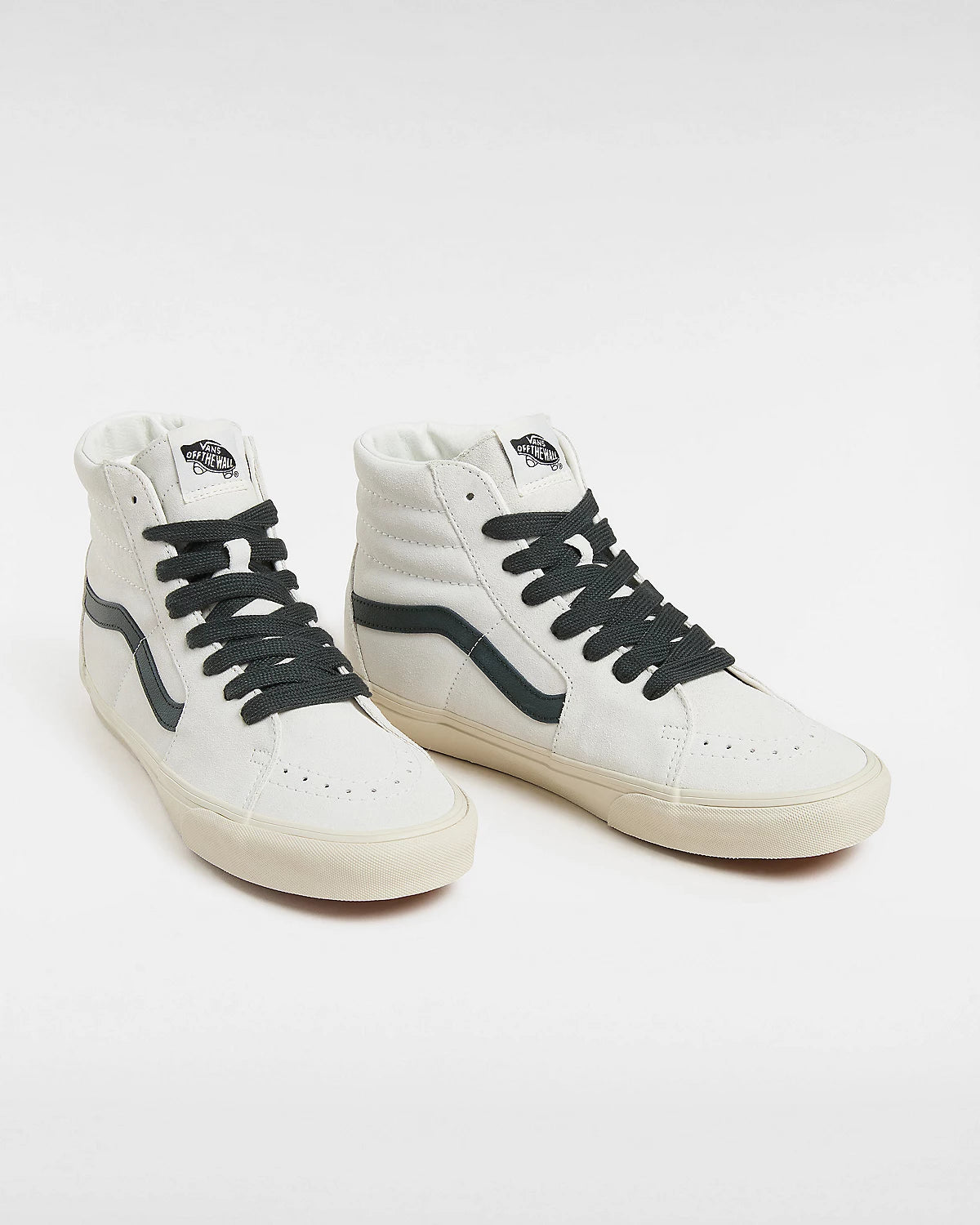 Vans Sk8-Hi Oversize Laces Shoes Black/White | RideHub