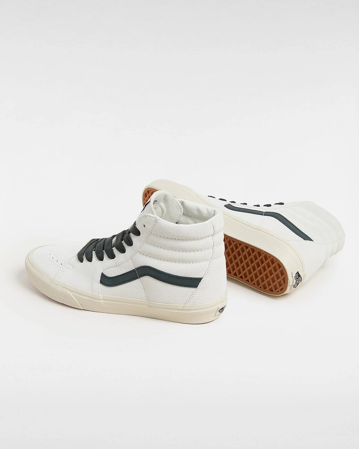 Vans Sk8-Hi Oversize Laces Shoes Black/White | RideHub