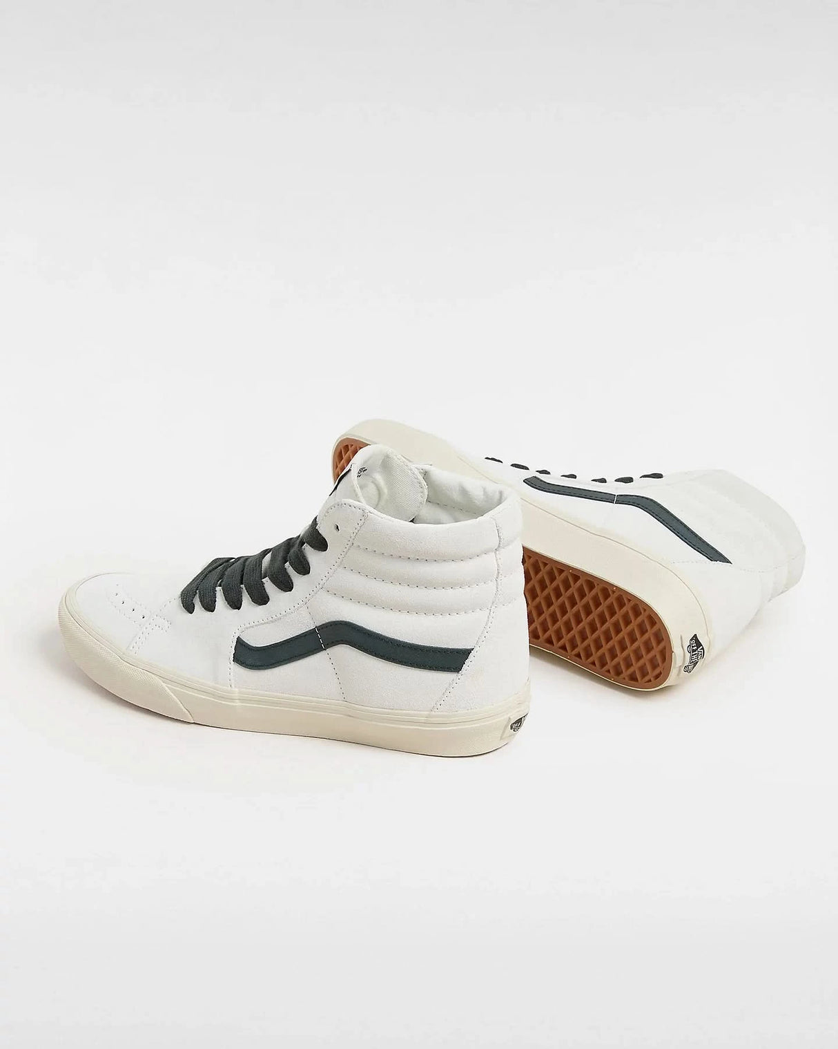 Vans Sk8-Hi Oversize Laces Shoes Black/White | RideHub