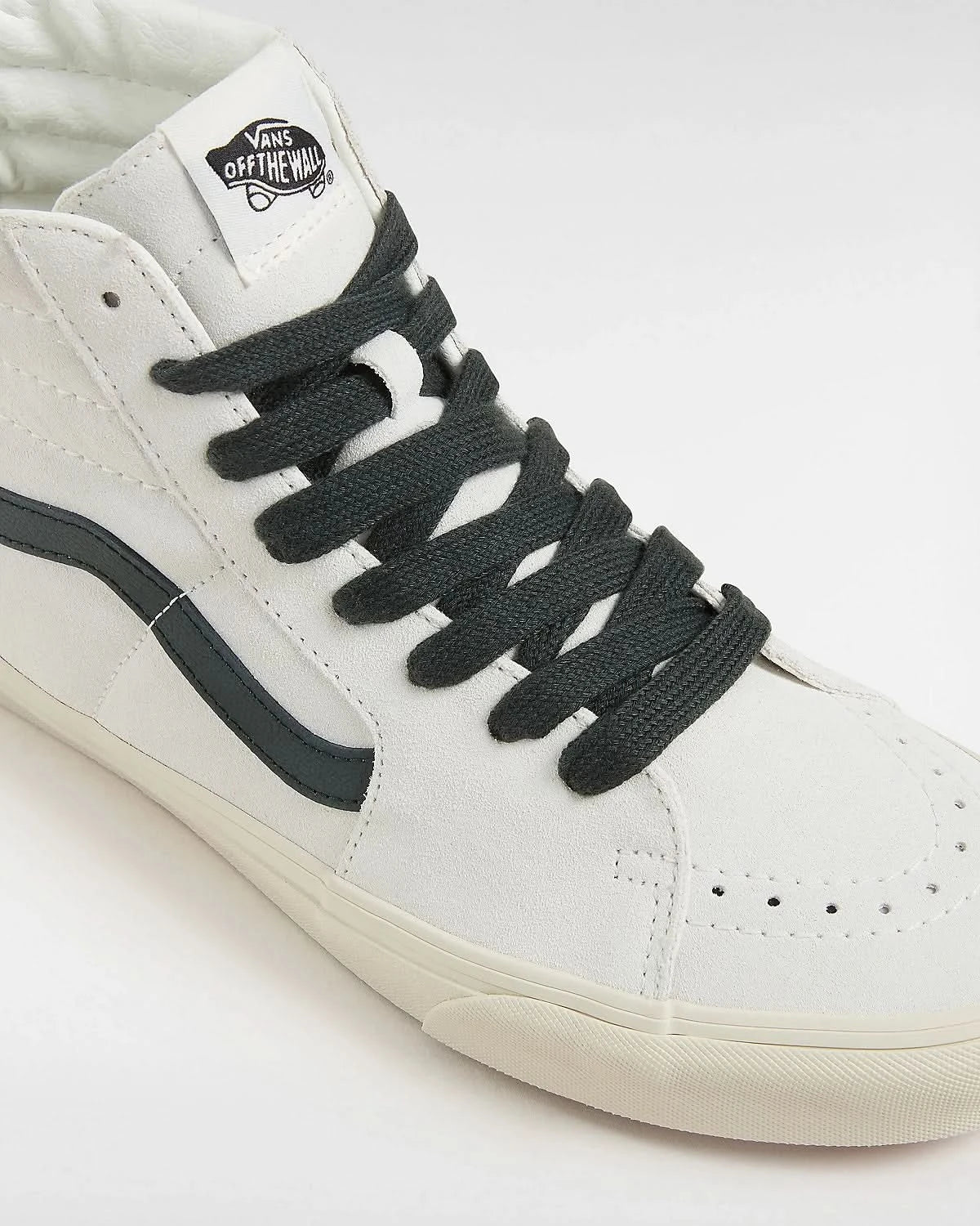 Vans Sk8-Hi Oversize Laces Shoes Black/White | RideHub