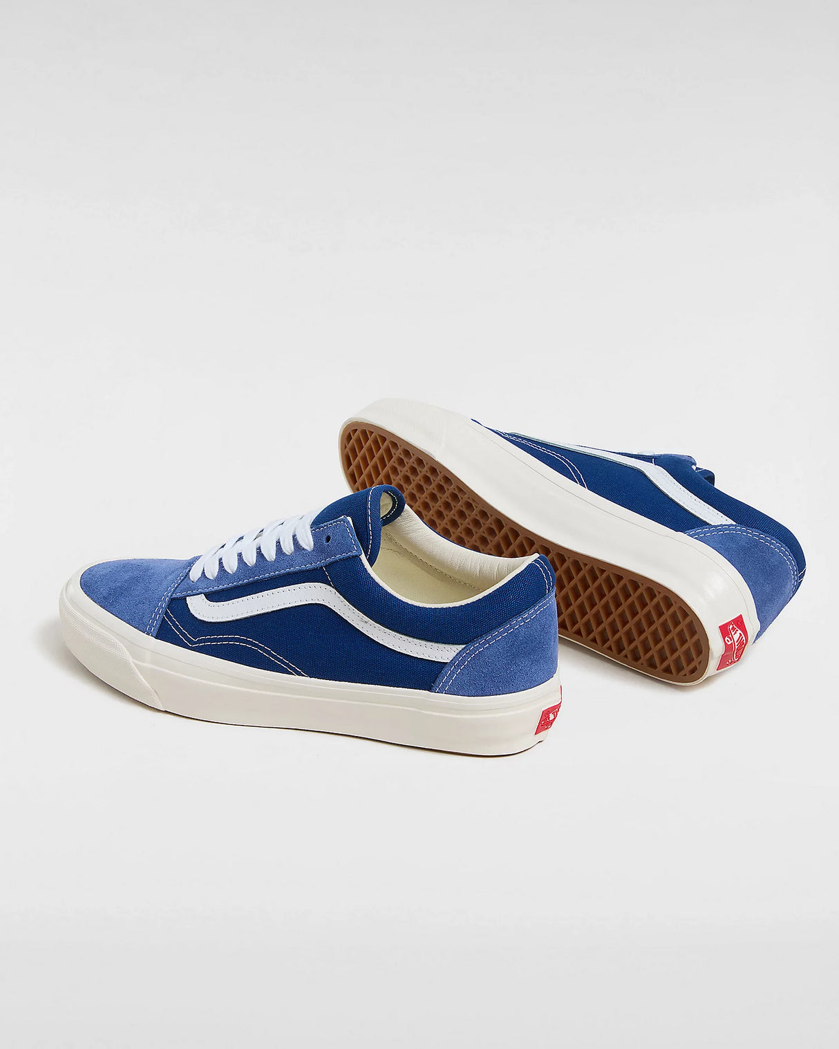 Vans Premium Old Skool Blue/Gum Shoes | RideHub
