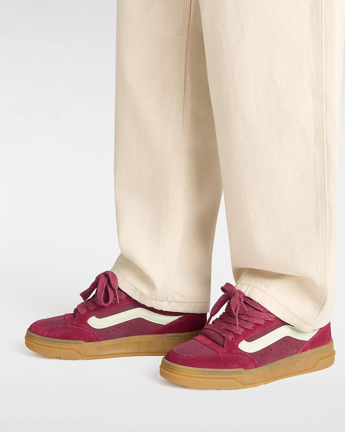 Vans Knu Skool Brown/Burgundy Shoes | RideHub