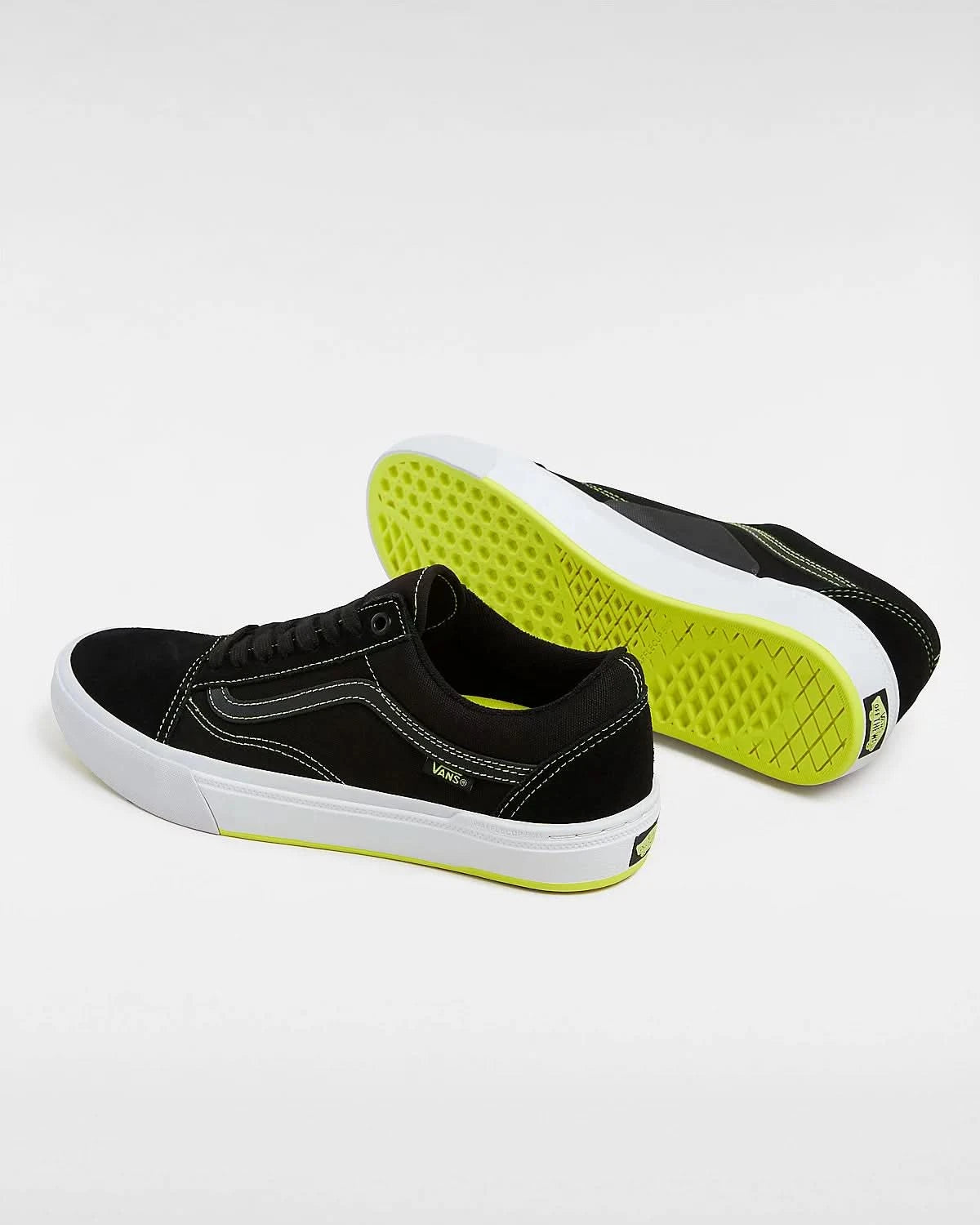 Vans BMX Old Skool Shoes Black/Neon Yellow – A Modern Take on a Classic | Ride Hub