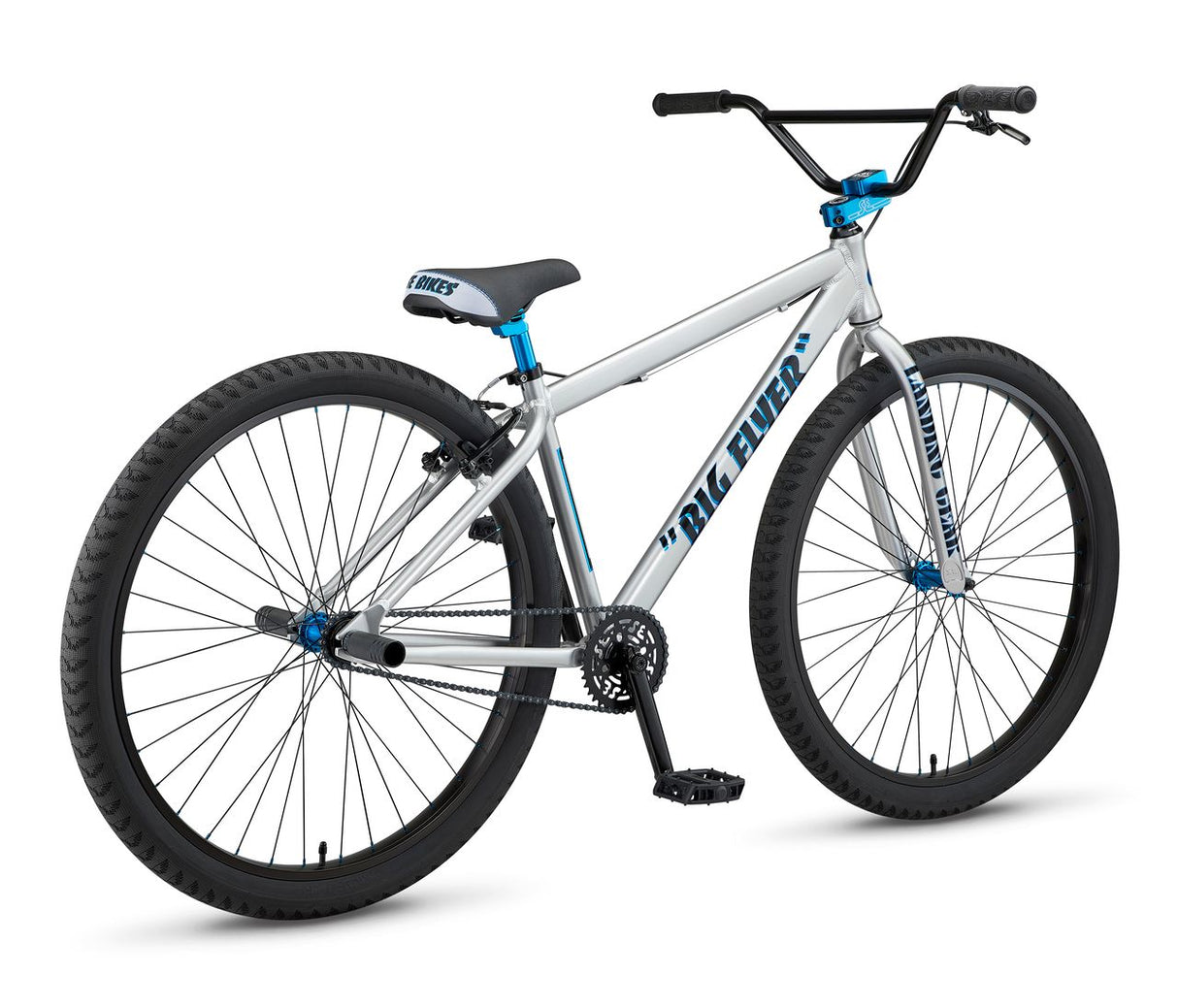 SE Bikes Big Flyer 29" Iced Out Silver Singlespeed bike | RideHub