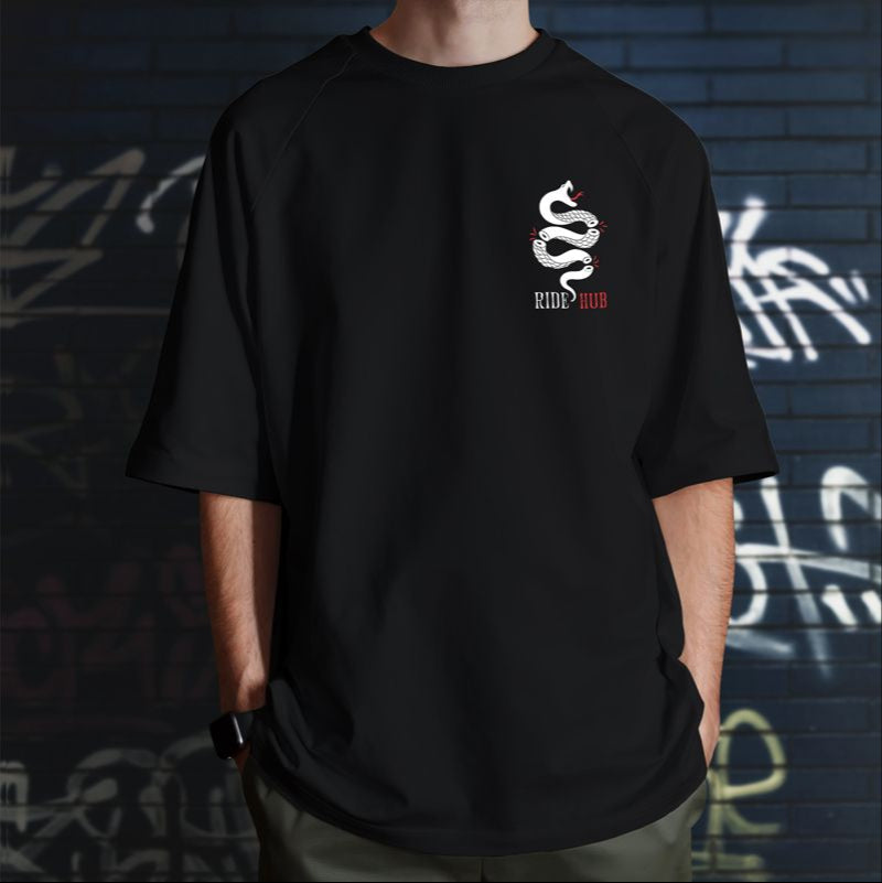 RideHub "Snake" T-shirt – strength, rebellion and style in one