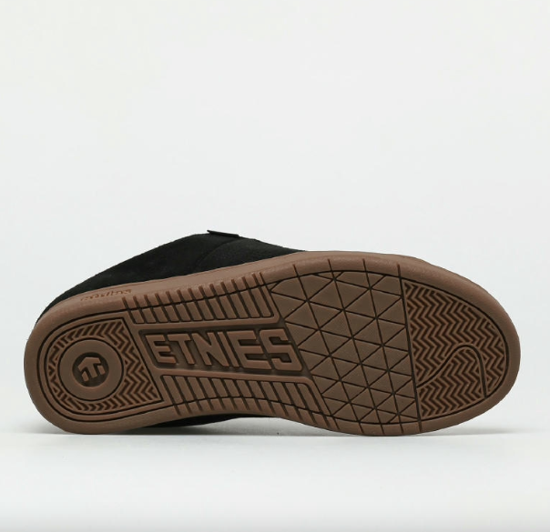 Etnies Kingpin Black/Dark Grey/Gum Shoes – Classic Skate Style | Ride Hub