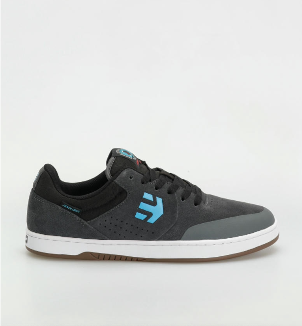 Etnies Marana X Santa Cruz Dark Grey/Black Shoes – Durability and Style in One | Ride Hub