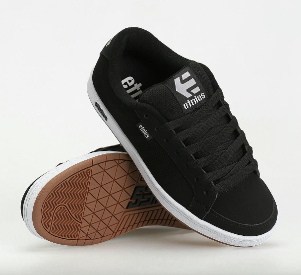 Etnies Marana Black/Dark Grey/Gum Shoes – Durability and Comfort for Skateboarders | Ride Hub