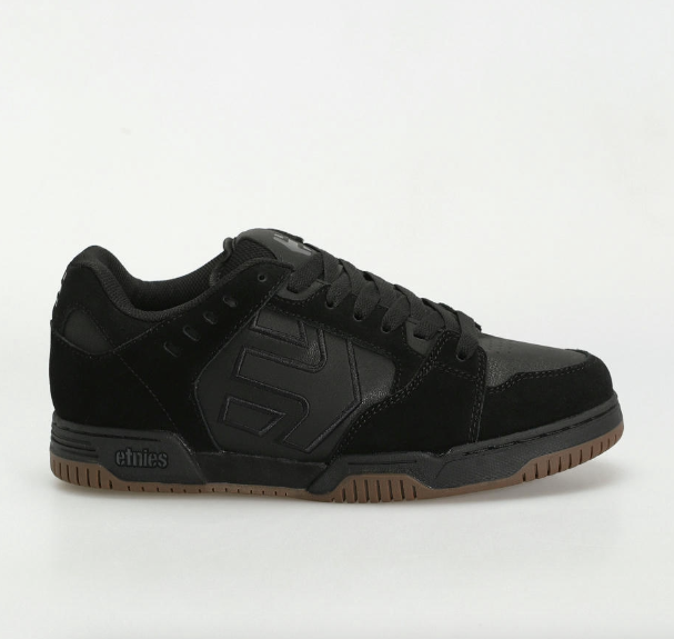 Etnies Faze Black/Black/Gum Shoes – Classic Style and Durability | Ride Hub