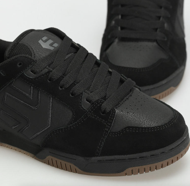 Etnies Faze Black/Black/Gum Shoes – Classic Style and Durability | Ride Hub