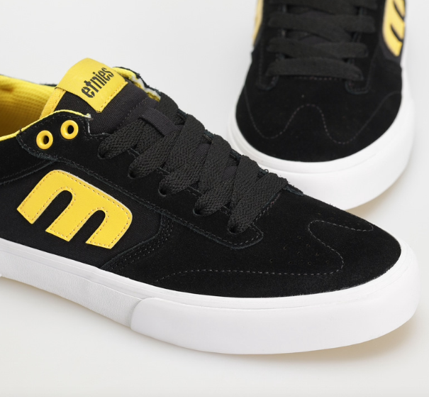 Etnies Windrow Vulc x Exposure Black/Yellow Shoes | RideHub
