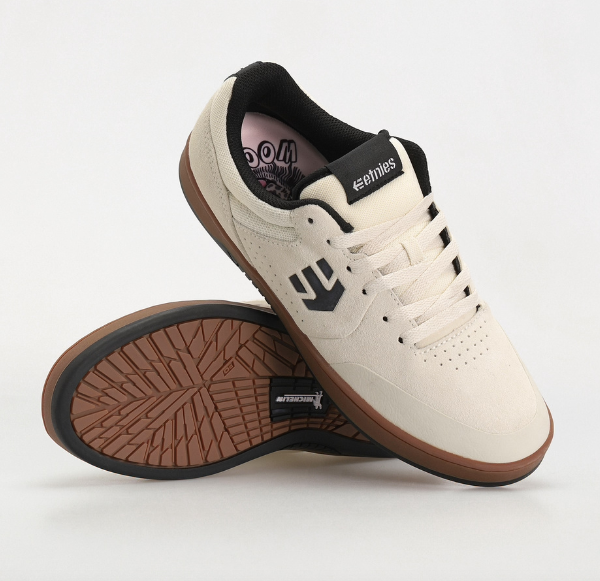 Etnies Marana White/Gum/Black | Durability and style on the board
