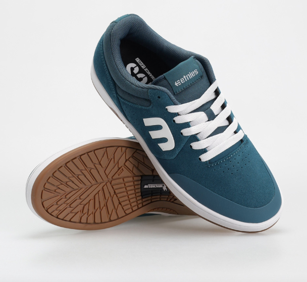 Etnies Marana Blue/White/Blue shoes | RideHub