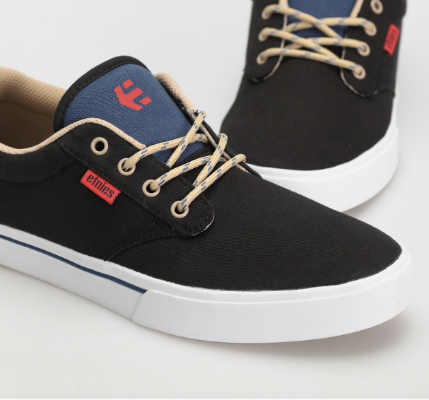 Etnies Jameson 2 Eco Black/Navy shoes | RideHub