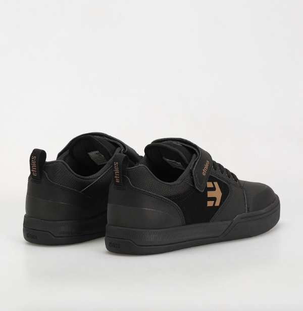 Etnies Camber Clip Shoes Black/Gold | RideHub