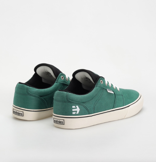 Etnies Barge LS Green/Black/White shoes | RideHub