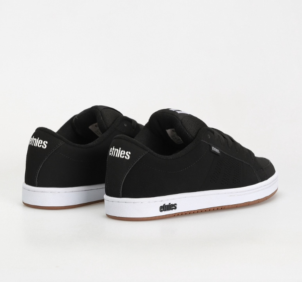 Etnies Kingpin Black/White/Gum shoes | RideHub