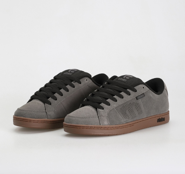 Etnies Kingpin Grey/Black/Gum shoes | RideHub