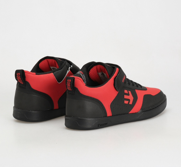 Etnies Culvert Mid Black/Red shoes | RideHub
