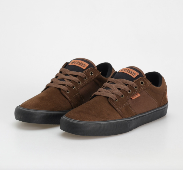 Etnies Barge LS Brown/Black shoes | RideHub