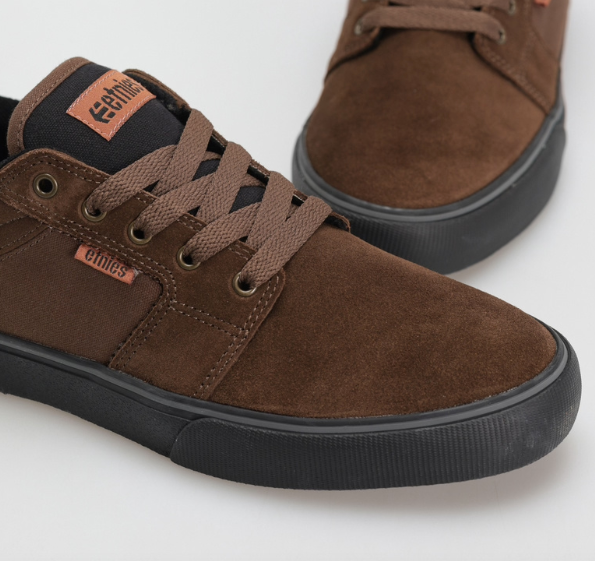 Etnies Barge LS Brown/Black shoes | RideHub