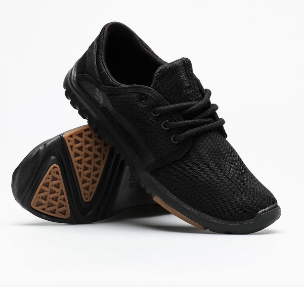 Etnies Scout Black/Black/Gum shoes | RideHub