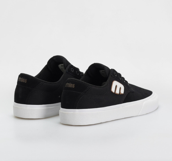 Etnies Barge Plus Black/White shoes | RideHub