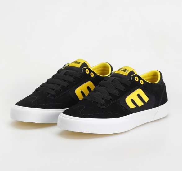 Etnies Windrow Vulc x Exposure Black/Yellow Shoes | RideHub